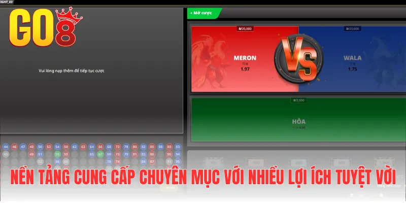 Nền tảng cung cấp chuyên mục với nhiều lợi ích tuyệt vời