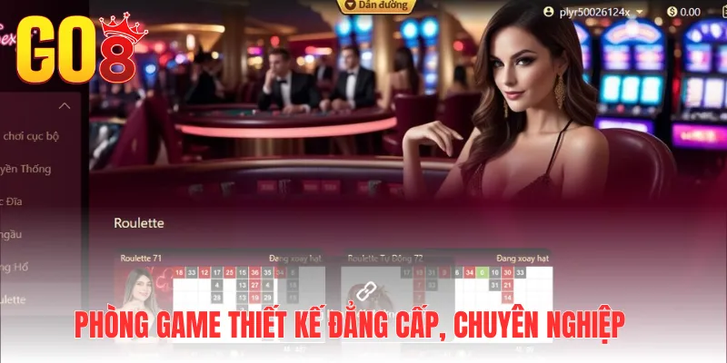Phòng game thiết kế đẳng cấp, chuyên nghiệp