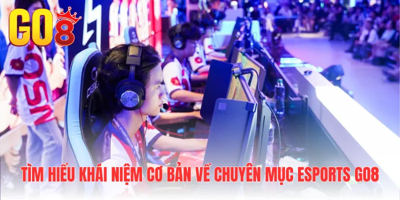 Tìm hiểu khái niệm cơ bản về chuyên mục Esports Go8